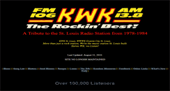 Desktop Screenshot of kwk106.com